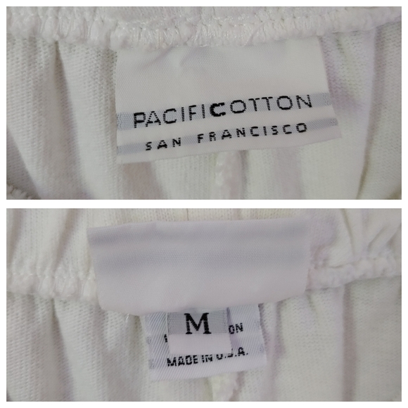 Pacificotton by Bryn Walker Casbah Pant Cotton Size Medium White - Picture 15 of 15